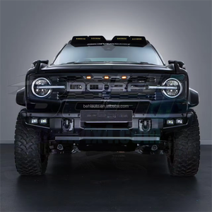 Kit de carrocería de coche Parrilla de estiramiento facial modificada con kit de carrocería de faro para <span class=keywords><strong>2012</strong></span> <span class=keywords><strong>Ford</strong></span> Ranger Kit de actualización T6 T7 T8 12-21 actualización <span class=keywords><strong>Bronco</strong></span> cuerpo - Product Image 4