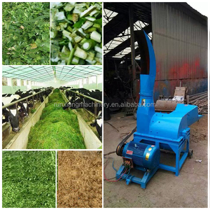 Máquina eléctrica de fácil manejo para picar forraje seco y fresco de maíz, paja, pasto y ensilaje para granjas ganaderas. - Product Image 3
