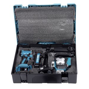 XTD 21V Max Cordless Drill And Laser Level Combo Kit With Lithium Battery And Case For DIY And Renovation - Product Image 5