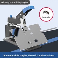 Machine à relier manuelle robuste en métal Leisheng SH-03 A3 pour reliure à plat à économie d'effort