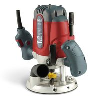 8893302 EXTOL Défonceuse industrielle à profondeur de fraisage réglable, puissance 1200W, qualité industrielle