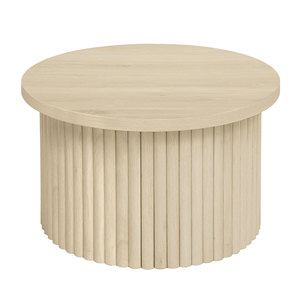 Modern Round Coffee <b>Table</b> Set of 2 Eco-Friendly Decorative Side & End <b>Tables</b> for Living Room - Product Image 3