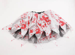Disfraz de Novia Fantasma Sangrienta para Niñas, con Falda Tutú, Velo, Diadema y Guantes, para Halloween, Cosplay de Zombi, Fiesta de Disfraces - Product Image 2