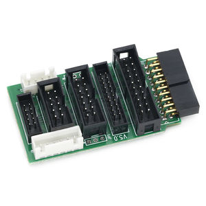 Pour V8 V9 plaque d'adaptation JTAG à SWD multifonction pour ULINK2 <span class=keywords><strong>STLINK</strong></span> <span class=keywords><strong>V2</strong></span> carte de commutation multifonction 2.54 câble plat - Product Image 3