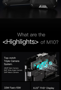 Điện thoại Phonemax 2025 sản phẩm hot, chống nước IP68, NFC, cảm biến vân tay, pin 10000mAh, RAM 6GB+ROM 128GB, Android 12, camera 24MP+48MP, màn hình 6.23 inch, điện thoại bền bỉ - Product Image 5