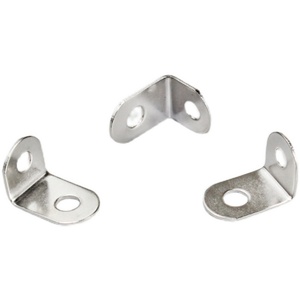 Stainless Steel L-Shaped Corner <b>Bracket</b> <b>Shelf</b> Support <b>Glass</b> Partition Cabinet Connector Fasteners - Product Image 1