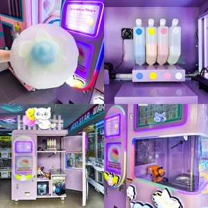 Máquina Expendedora de Algodón de Azúcar Automática, Personalizable en Color, Fabricada en Fábrica, Máquina Comercial para Hacer Algodón de Azúcar - Product Image 5