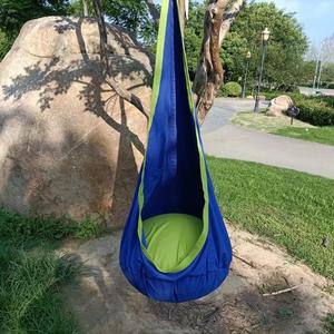 Nuevo Columpio Infantil de Tela, Silla Columpio de Lona para Interiores con Bolsa Inflable Tipo Capullo, Columpio Tipo Hamaca - Product Image 5