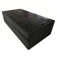 Tapis de protection de sol WLT en HDPE haute résistance 4x8 pieds, 80-120 tonnes, antidérapants, temporaires, pour véhicules de construction