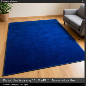 Tappeto Karaat Blu 115 X 240 Cm in Nylon per Uso Interno - Product Image 3