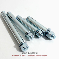 Boulons d'expansion zingués robustes de type manchon pour la construction – Exportation mondiale, approvisionnement Chine