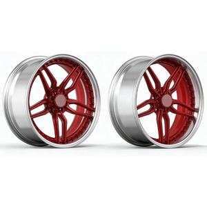 Juego de 2 Ruedas Forjadas de 17 18 19 <span class=keywords><strong>20</strong></span> 21 Pulgadas 4x100 4x114.3 5x100 5x108 5x112 5x114.3 5x115 5x120 5x127 para Accord Civic CR V HR V Leaf - Product Image 1