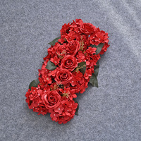Mur floral en soie de roses et d'hortensias High Alwaysbloom Gm009, style influenceur, 50*20, prêt à l'emploi pour mariages, photographie et TikTok
