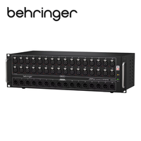 Boîtier de scène numérique professionnel Behringer S16 S32, 16/32 canaux audio I/O, préamplis micro Midas, faible latence, mixeur numérique AES50