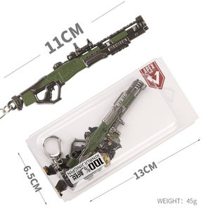 Porte-clés personnalisé en forme de pistolet, mini jeu de guerre, modèle d'arme de <span class=keywords><strong>Apex</strong></span> <span class=keywords><strong>Legends</strong></span> - Product Image 5