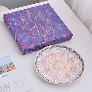 Services de table de style arabe de haute qualité, vaisselle créative en céramique pour la maison, style bohème avec poignée, ensemble de couverts réutilisables - Product Image 2