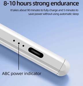 Stylet tactile premium Dick, capacitif, avec embout <span class=keywords><strong>de</strong></span> rechange pour tablette Android, iPhone, <span class=keywords><strong>dessin</strong></span> numérique, prise <span class=keywords><strong>de</strong></span> notes - Product Image 5