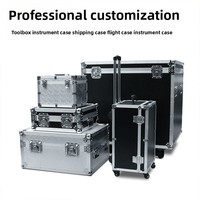 Boîtes en alliage d'aluminium sur mesure, boîtes à outils sur mesure, étuis pour instruments, étuis de transport, valises, transport