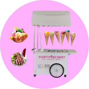 Chariot personnalisé 2025 pour vendre des bonbons, chariot à glace mexicaine à vendre, remorque alimentaire - Product Image 6