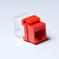 Câble Cat6a Ethernet Gigabit Jack Réseau Téléphone Modulaire Marque Connecteur Rg45 Cat6 6p6c Étanche Utp Pass Rj45 Plug