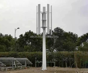 Kit de máquina de turbina de viento pequeña de eje vertical C/H para uso doméstico CE Europa caliente completo todo en uno buen precio 2kw 3kw 5KW 10KW - Product Image 4