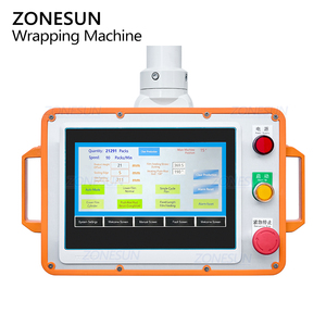 เครื่องซีลและห่อฟิล์มใสอัตโนมัติความเร็วสูง ZONESUN ZS-MSFM730 สำหรับกล่องเครื่องสำอางและความงาม - Product Image 2
