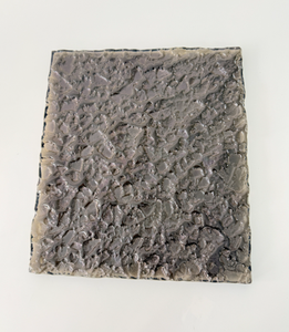 Panneau de verre figuré moderne, forme rectangulaire, à fixer au mur, structure solide, art en verre durable - Product Image 6