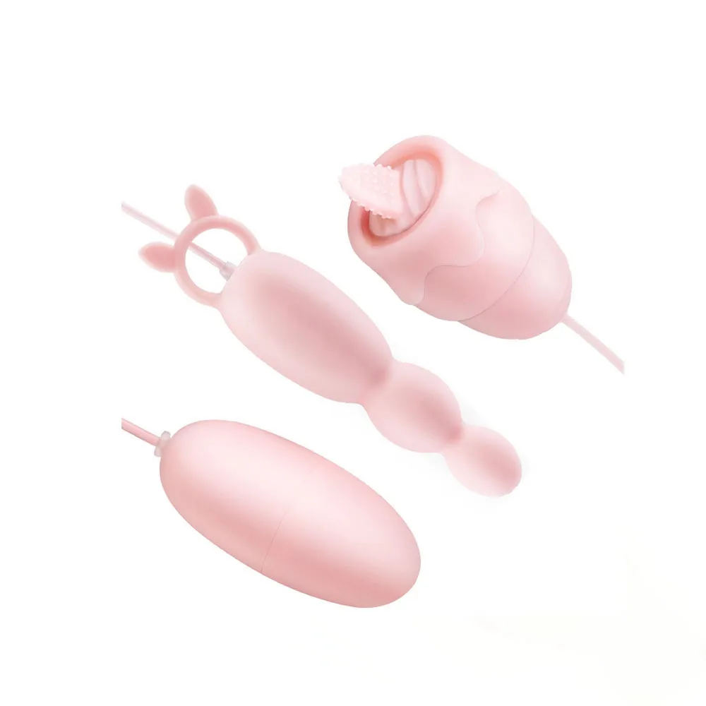Isolatore di vibrazione di gomma del vibratore del coniglio delle donne del giocattolo del sesso del vibratore del delfino rosa adulto di OXOXlove