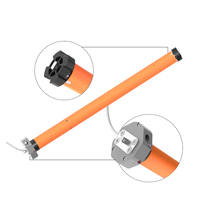 Moteur tubulaire électronique intelligent en aluminium de 45 mm pour volet roulant, design minimaliste, interrupteur intégré, bureau, cuisine