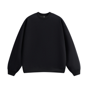 Pullover da uomo pesante in tinta unita 300 Gsm <span class=keywords><strong>Design</strong></span> basico con collo foderato per la stampa digitale invernale Casual per la primavera autunno XL - Product Image 6