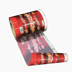 OEM 사용자 정의 인쇄 식품 학년 플라스틱 롤 필름 식품 스낵 유연한 포장 필름