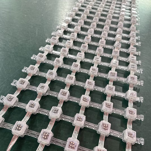 P50 RGB Flexible Led Mesh IP67 Advertising Displsy Led Mesh Video Wall for Building Facade