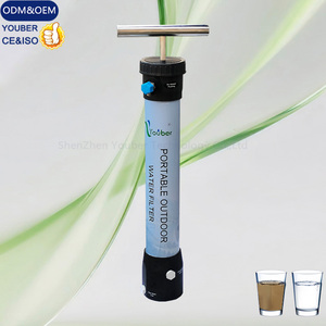 300L/Hour Outdoor Water <strong>Purifier</strong> Home Filtration Drinking Water Machine Manual Survival Emergency Outdoor <strong>Ceramic</strong> Water Filter - Product Image 3