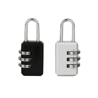 Cadenas à combinaison à 3 chiffres, durable, antivol, en alliage de zinc, petit cadenas pour sac, sac à main, tiroir, voyage