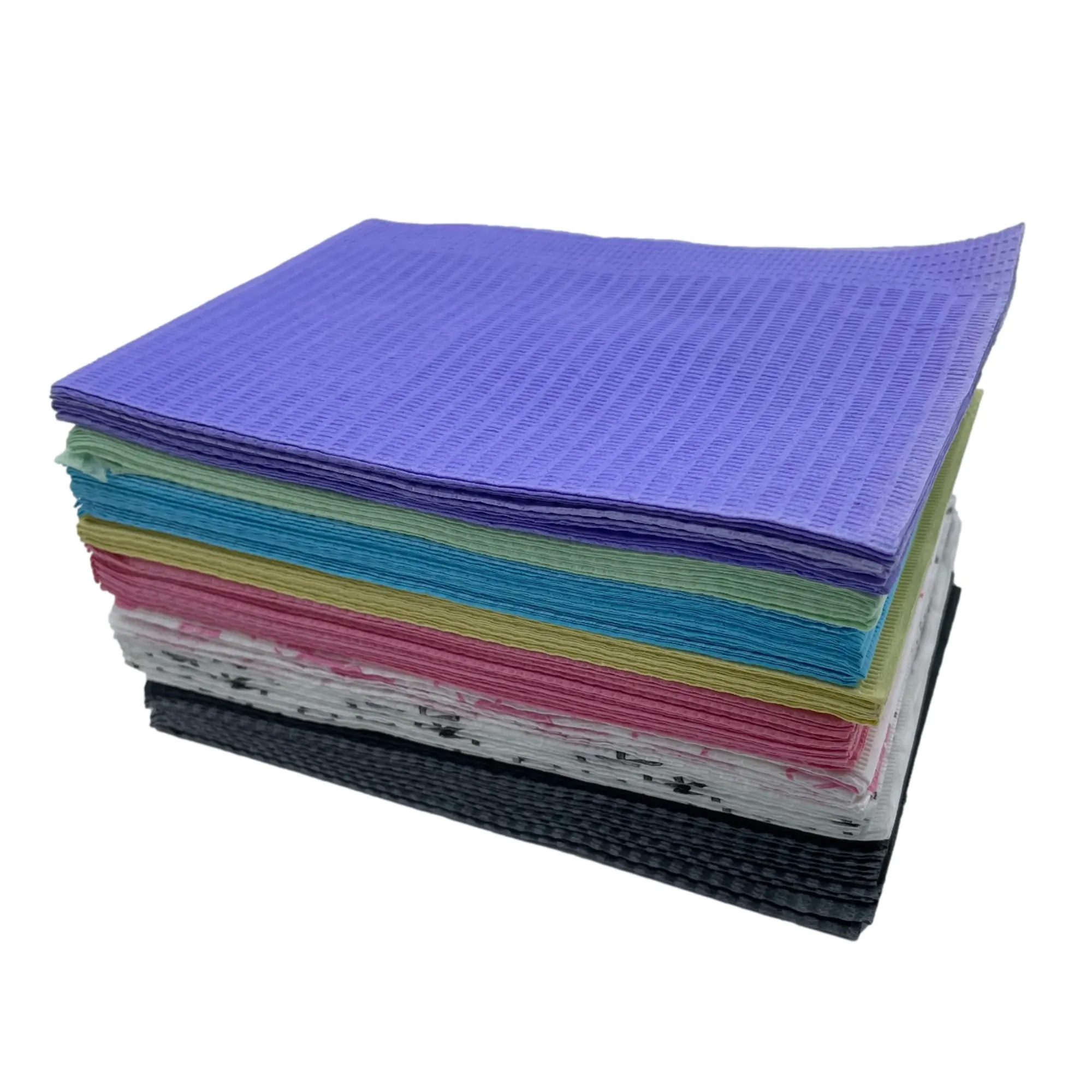 Disposable Dental Bibs Sheets Cloths Table Covers Clean Pad Personal Bib Waterproof Tablecloth Sheets