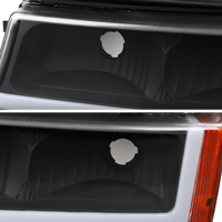 Für 2002-2006 Chevrolet Avalanche/ 2003-2007 Silverado LED-Leiste mit suquentiellen Blinker LED-Leiste Scheinwerfer & Stoßstangen lichter