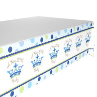 Nappe jetable en pvc, décoration de fête d'anniversaire de bébé, couverture de Table imperméable en plastique
