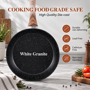 Non-Stick <b>Aluminum</b> Alloy Cookware Set with Oven & Microwave Safe <b>Pots</b> and Pans for Home Use - Product Image 3