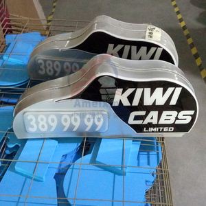 Xe taxi Roof Top bảng quảng cáo hộp đèn Acrylic Đăng với bề mặt kết cấu khuôn nhựa và cắt dịch vụ chế biến - Product Image 5
