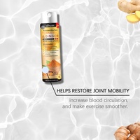 Semprotan Perawatan Tulang Kunyit dan Jahe Premium dengan Piperine, Herbal Penenang Sendi dan Pendukung Mobilitas OEM/Private Label 20ml