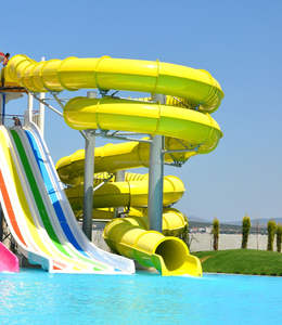 大人の屋外ウォータースポーツ商業アクアテーマパーク機器リゾート場所カスタムグラスファイバーウォータースライドグループ - Product Image 6