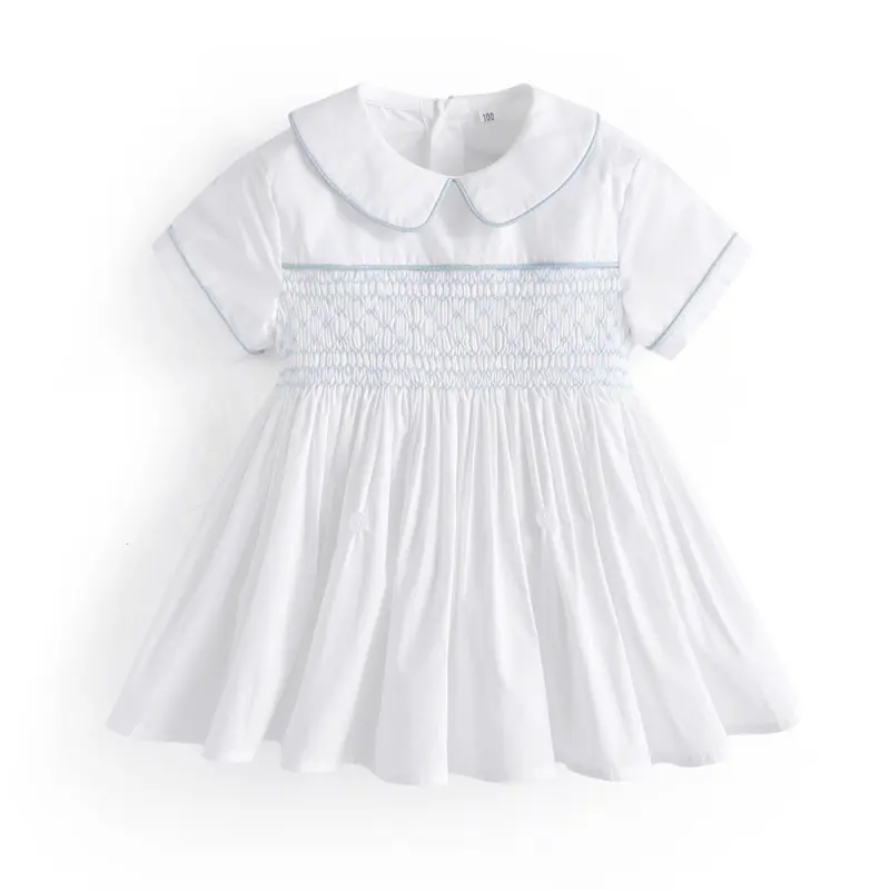 Ensemble de vêtements smockés personnalisés pour bébé garçon faits à la main Tenues de boutique espagnoles pour enfants Vêtements smockés Costumes habillés