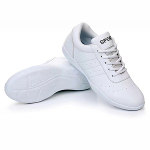 Baskets de danse chaussures de danse blanches entraînement athlétique danse respirante compétition légère Sport confortable enfants 28-45 - Product Image 2
