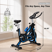 Vélo de spinning de haute qualité pour l'entraînement cardio à domicile avec moniteur numérique