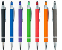 Stylet Celena en métal avec finition mate personnalisée, toucher doux, avec logo personnalisé, cadeaux d'affaires durables pour iPad/tablette