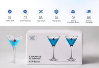 Verre à boire en verre taillé diamant 320 ml, corps à facettes gemmes, base polygonale, tasse transparente large au milieu, verre à vin, jus, thé pour la maison