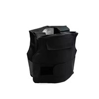 Chaleco anticuchillos de acero duro oculto con armadura resistente a puñaladas delantera y trasera para fines tácticos y de seguridad