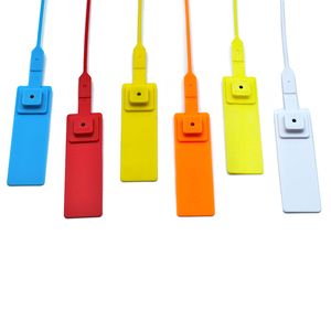 Etichetta sigillante in plastica autobloccante personalizzabile per uso unico Etichette con sigillo in plastica da 300mm - Product Image 1