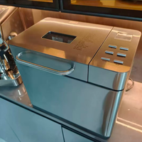 Nueva Máquina para Hacer Pan Eléctrica Mini de 650W con Control Digital para el Hogar