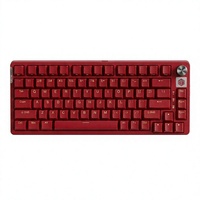 75 Key Hot Swap Gaming Keyboard RGB Wired 2.4G Wireless Low Latency 3 Mode USB 3.0 GK75 for PC Mac